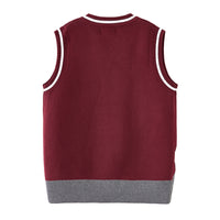 Load image into Gallery viewer, Kid Unisex Checked Vests Waistcoats Knitwear Wholesale 221206357
