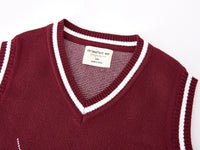 Load image into Gallery viewer, Kid Unisex Checked Vests Waistcoats Knitwear Wholesale 221206357
