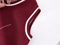 Load image into Gallery viewer, Kid Unisex Checked Vests Waistcoats Knitwear Wholesale 221206357
