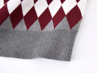 Load image into Gallery viewer, Kid Unisex Checked Vests Waistcoats Knitwear Wholesale 221206357
