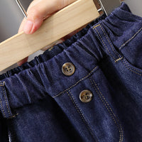 Load image into Gallery viewer, Baby Kid Boys Solid Color Pants Jeans Wholesale 221206361

