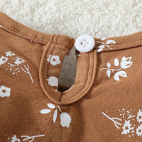 Load image into Gallery viewer, 2 Pieces Set Baby Girls Flower Print Rompers And Shorts Wholesale 221206393
