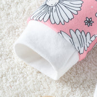 Load image into Gallery viewer, Baby Unisex Letters Color-blocking Flower Print Rompers Wholesale 221206395
