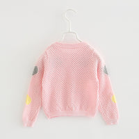 Load image into Gallery viewer, Baby Kid Girls Love heart Crochet Cardigan Wholesale 22120640
