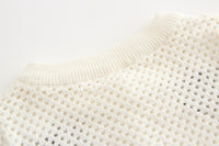 Load image into Gallery viewer, Baby Kid Girls Love heart Crochet Cardigan Wholesale 22120640
