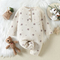 Load image into Gallery viewer, Baby Unisex Plant Print Jumpsuits Wholesale 221206409

