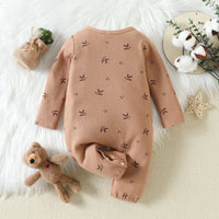 Load image into Gallery viewer, Baby Unisex Plant Print Jumpsuits Wholesale 221206409
