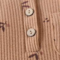 Load image into Gallery viewer, Baby Unisex Plant Print Jumpsuits Wholesale 221206409
