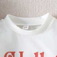 Load image into Gallery viewer, 2 Pieces Set Baby Kid Girls Letters Print Hoodies Swearshirts And Cartoon Pants Wholesale 221206420
