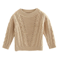 Load image into Gallery viewer, Baby Kid Girls Solid Color Sweaters Wholesale 22120647
