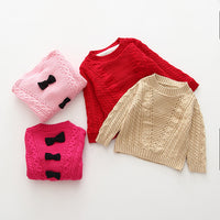 Load image into Gallery viewer, Baby Kid Girls Solid Color Sweaters Wholesale 22120647
