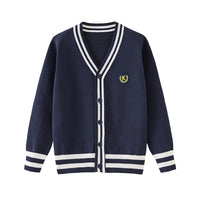 Load image into Gallery viewer, Kid Unisex Striped Color-blocking Crochet Cardigan Wholesale 221206498
