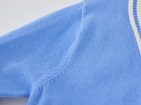 Load image into Gallery viewer, Kid Unisex Striped Color-blocking Crochet Cardigan Wholesale 221206498
