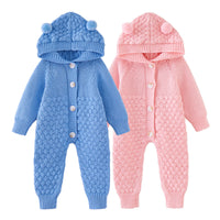 Load image into Gallery viewer, Baby Unisex Solid Color Knitwear Jumpsuits Wholesale 221206545
