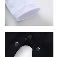 Load image into Gallery viewer, 2 Pieces Set Baby Boys Dressy Checked Jackets Outwears And Color-blocking Jumpsuits Wholesale 22120655
