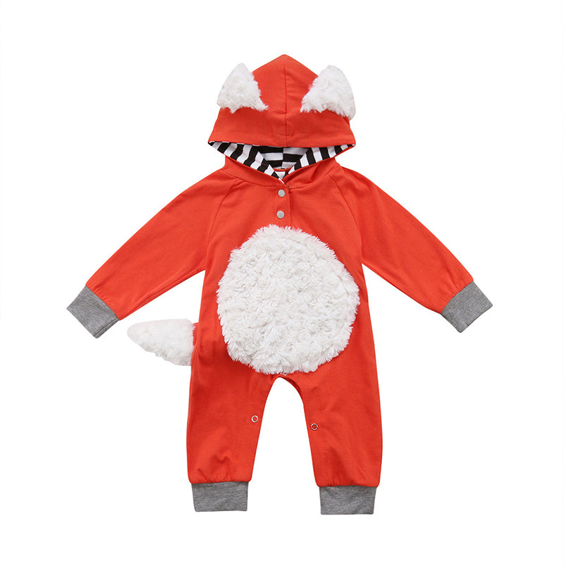 Baby Unisex Solid Color Animals Jumpsuits Wholesale 221206706