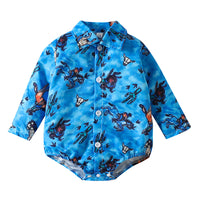 Load image into Gallery viewer, Baby Unisex Cartoon Print Rompers Wholesale 221206707
