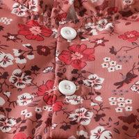 Load image into Gallery viewer, Baby Girls Flower Print Rompers Wholesale 221206708
