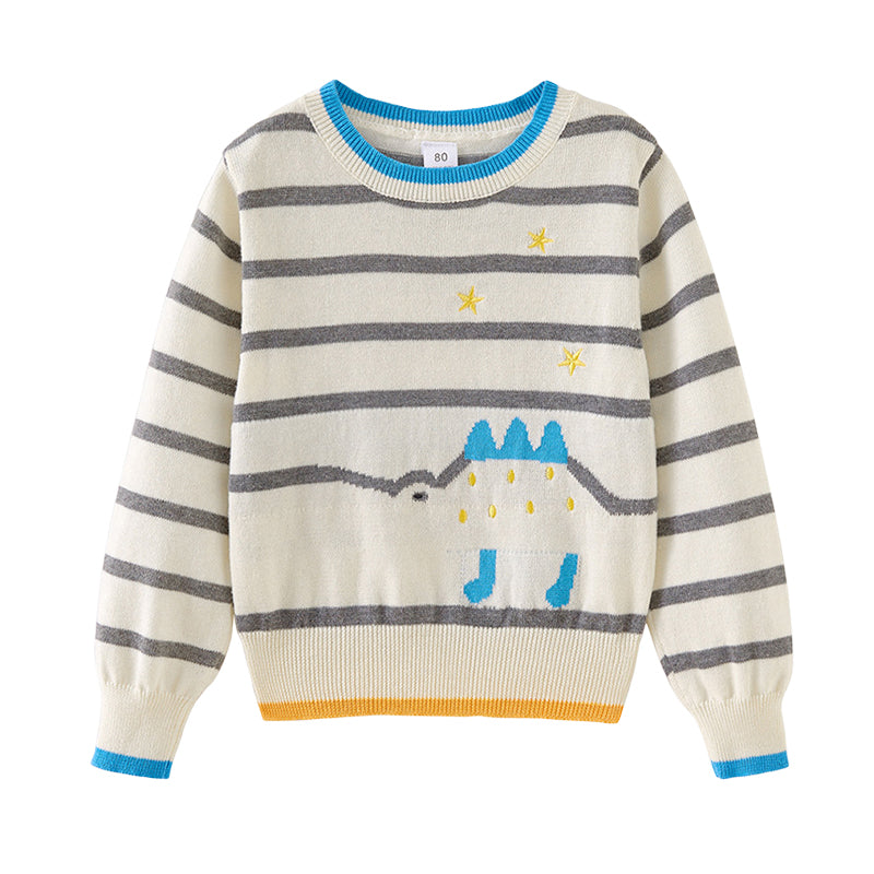 Baby Kid Unisex Striped Star Crochet Sweaters Wholesale 221206709
