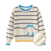 Load image into Gallery viewer, Baby Kid Unisex Striped Star Crochet Sweaters Wholesale 221206709
