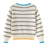 Load image into Gallery viewer, Baby Kid Unisex Striped Star Crochet Sweaters Wholesale 221206709
