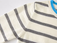 Load image into Gallery viewer, Baby Kid Unisex Striped Star Crochet Sweaters Wholesale 221206709

