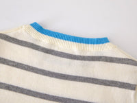 Load image into Gallery viewer, Baby Kid Unisex Striped Star Crochet Sweaters Wholesale 221206709
