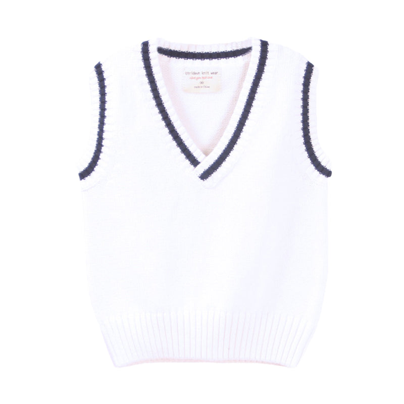 Baby Kid Unisex Striped Crochet Vests Waistcoats Wholesale 22120672