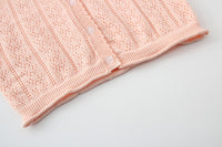 Load image into Gallery viewer, Baby Kid Girls Solid Color Crochet Cardigan Wholesale 22120677
