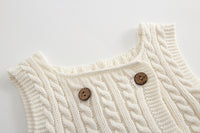 Load image into Gallery viewer, Baby Kid Girls Flower Knitwear Dresses Wholesale 22120681
