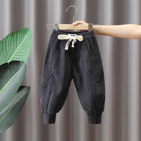 Load image into Gallery viewer, Baby Kid Boys Solid Color Striped Pants Wholesale 221206819
