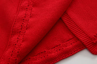 Load image into Gallery viewer, Baby Kid Girls Solid Color Crochet Dresses Wholesale 22120682
