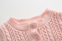 Load image into Gallery viewer, Baby Kid Girls Solid Color Cardigan Wholesale 22120683
