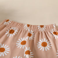 Load image into Gallery viewer, 3 Pieces Set Baby Girls Lace Print Rompers Flower Pants And Bow Headwear Wholesale 221206830
