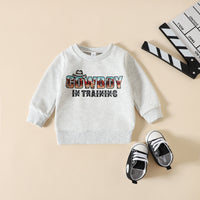 Load image into Gallery viewer, 2 Pieces Set Baby Kid Unisex Letters Hoodies Swearshirts And Solid Color Pants Wholesale 221206854
