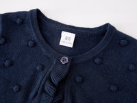 Load image into Gallery viewer, Baby Kid Girls Solid Color Crochet Cardigan Wholesale 221206872
