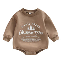 Load image into Gallery viewer, Baby Unisex Letters Plant Print Rompers Wholesale 221206882
