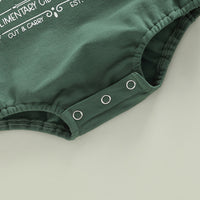 Load image into Gallery viewer, Baby Unisex Letters Plant Print Rompers Wholesale 221206882
