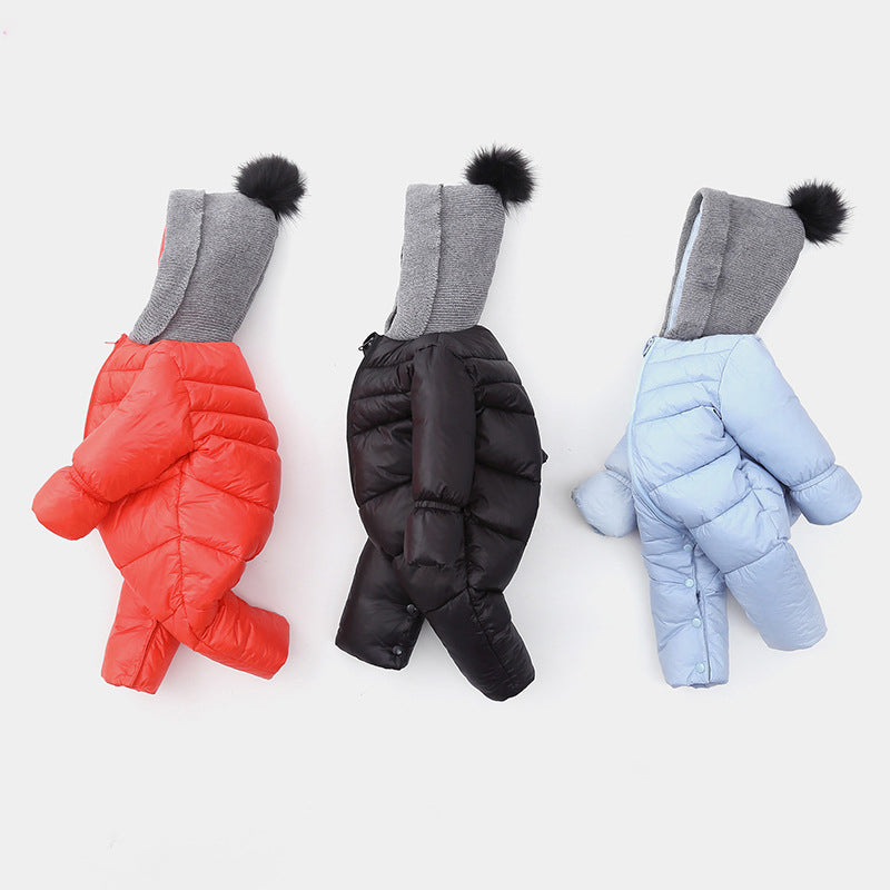 Baby Unisex Solid Color Jumpsuits Wholesale 22120901