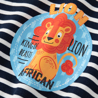 Load image into Gallery viewer, Baby Kid Boys Striped Cartoon Print Hoodies Swearshirts Wholesale 221209148
