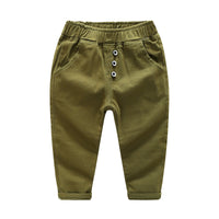 Load image into Gallery viewer, Baby Kid Boys Solid Color Pants Wholesale 221209153
