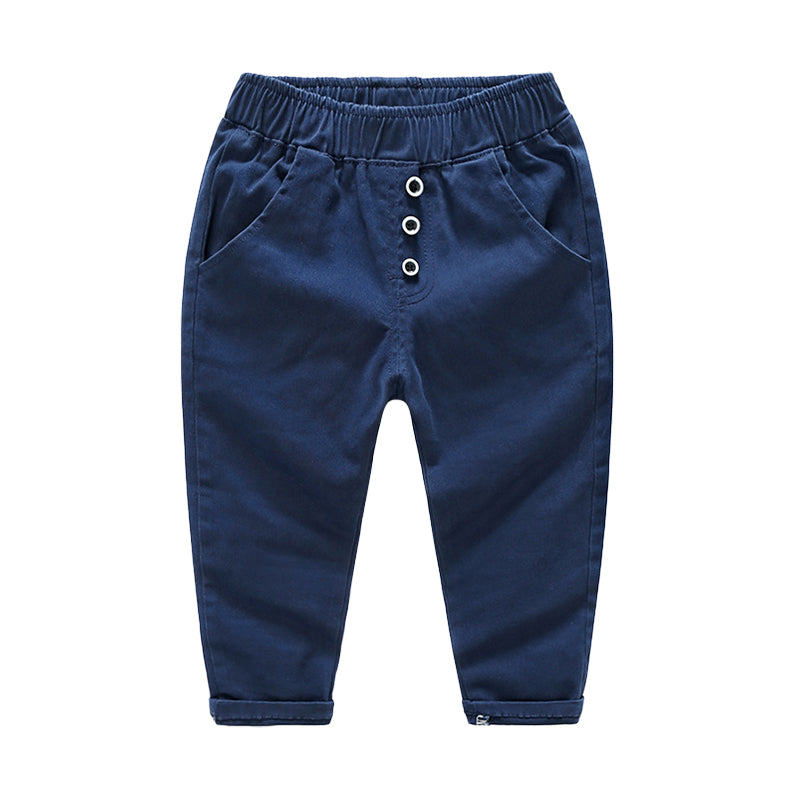 Baby Kid Boys Solid Color Pants Wholesale 221209153