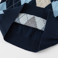 Load image into Gallery viewer, Baby Kid Unisex Letters Checked Cartoon Crochet Vests Waistcoats Wholesale 221209156
