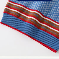 Load image into Gallery viewer, Baby Kid Boys Striped Crochet Sweaters Wholesale 221209157
