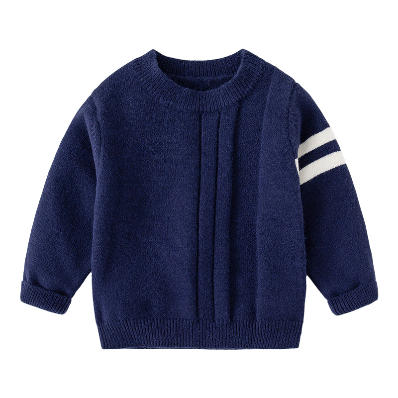 Baby Kid Boys Striped Crochet Sweaters Wholesale 221209158
