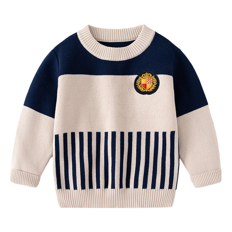 Baby Kid Boys Color-blocking Sweaters Wholesale 221209164