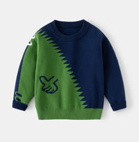 Load image into Gallery viewer, Baby Kid Boys Dinosaur Crochet Sweaters Wholesale 221209169
