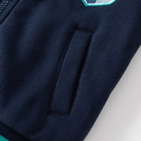 Load image into Gallery viewer, Baby Kid Boys Striped Letters Color-blocking Jackets Outwears Wholesale 221209174
