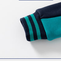 Load image into Gallery viewer, Baby Kid Boys Striped Letters Color-blocking Jackets Outwears Wholesale 221209174
