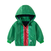 Load image into Gallery viewer, Baby Kid Boys Color-blocking Cartoon Jackets Outwears Wholesale 221209191
